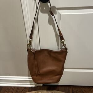 Coach 1941 Archive Duffle Glovetanned Saddle Leather Shoulder Bucket Bag 78803